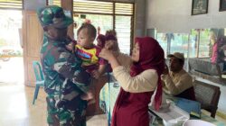 Sinergi Babinsa dan Tenaga Kesehatan, Percepat Penanganan Stunting di Kelurahan Sukorejo
