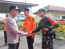 Dandim 0402/OKI-OI Hadiri Apel Besar Sabuk Kamtibmas dan Siaga Karhutla di Kabupaten OKI Tahun 2026