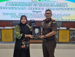 Perkuat Sinergi dan Kepatuhan Hukum, Kejari Simalungun dan BPJS Ketenagakerjaan Pematang Siantar Perpanjang MoU