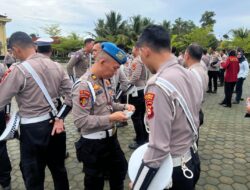 Bidpropam Polda Sumsel Periksa Personel Polres OKI, Cek Kelengkapan hingga Tes Urine