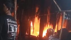 Kebakaran Sumur Ilegal Kembali Terjadi di Keluang, di Tengah Operasi Penertiban Illegal Drilling