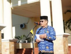 Pemkot Pagar Alam Melaksanakan Upacara Gabungan dalam Rangka Hari Perpustakaan Nasional, Hari Arsip Nasional, Hari Buku Nasional dan Hari Kebangkitan Nasional
