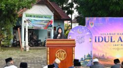 Plt Wali Kota Pagar Alam Melaksanakan Salat Idul Adha 1447 Hijiriah Bersama Keluarga di Lapangan Merdeka