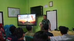 Melalui TMMD, Kodim 0402/OKI Tingkatkan Wawasan Kebangsaan Warga