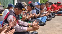 Kapolres OKI Hadiri Doa Bersama May Day, Dorong Pembentukan Dewan Pengupahan Buruh
