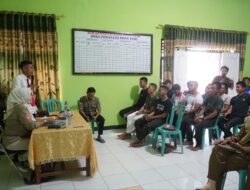 TMMD Ke-128 Kodim 0402/OKI Perkuat Kesadaran Hukum dan Kamtibmas Masyarakat Desa Pematang Sukatani