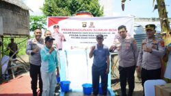 Kapolres OKI Resmikan Sumur Bor di Kayuagung, Bisa Airi Kebun Jagung Warga