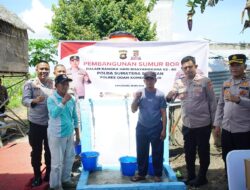 Kapolres OKI Resmikan Sumur Bor di Kayuagung, Bisa Airi Kebun Jagung Warga