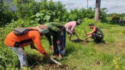 Kepedulian Lingkungan, Babinsa Kedung Banteng Ajak Warga Lestarikan Alam