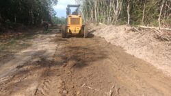 Hari ke-19 TMMD Kodim 0402/OKI, Pekerjaan Pembukaan Jalan Hampir Rampung dengan Capaian 85 Persen