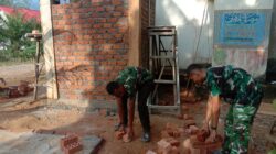 Demi Kenyamanan Warga, Satgas TMMD Kodim 0402/OKI Fokus Kerjakan MCK