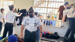 Lapas Kelas IIB Fakfak Deklarasi Zero HALINAR, Petugas dan WBP Jalani Tes Urine serta Razia Blok Hunian