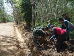 Selain Bangun Jalan, Satgas TMMD Kodim 0402/OKI Juga Lestarikan Lingkungan