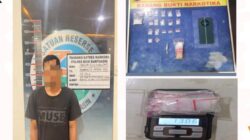 Edarkan Sabu di Kebun Sawit, Warga Palembang Ditangkap Satresnarkoba Polres Muba