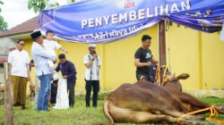 Semarak Idul adha 1447 H, Polres OKI Gelar Sholat Ied Bersama dan Sembelih 15 Sapi serta 17 Kambing Kurban