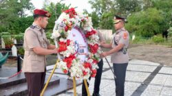 Jelang Hari Bhayangkara ke-80, Polres OKI Ziarah ke TMP Kesuma Negara