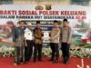 Polsek Keluang Tebar Kepedulian di HUT Bhayangkara ke-80, Ratusan Warga Rasakan Manfaat Bakti Sosial