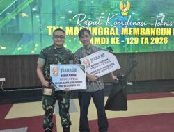 Kodim 0402/OKI-OI Raih Juara Lomba Karya Jurnalistik TMMD ke-128 Kategori Media Cetak