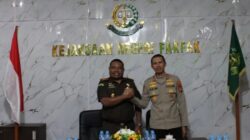 Kapolres Fakfak Sambangi Kejari, Perkuat Sinergi Penegakan Hukum di Daerah