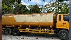 Polres OKI Dalami Dugaan Peredaran Solar Hasil Olahan, Truk Tangki Bermuatan 26 Ton Diamankan