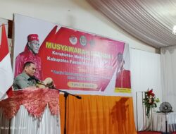 Resmi Buka Musda I KMK Fakfak, Samaun Dahlan: Persatuan dalam Keberagaman Kunci Kemajuan Daerah