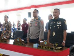 Kasdim 0402/OKI Hadiri Rapat Paripurna Pengucapan Sumpah/Janji PAW Anggota DPRD Kabupaten Ogan Ilir