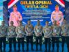 Kapolres OKI Hadiri Gelar Operasional TW II Polda Sumsel, Kapolda Tekankan Penguatan Citra Positif