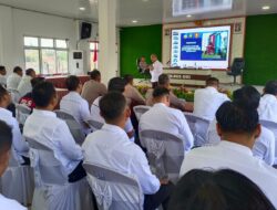 Penyuluhan Hukum Bidkum Polda Sumsel di Polres OKI, Personel Dibekali Pemahaman UU Polri Terbaru