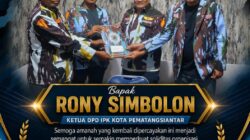 Generasi Pemuda Kota Siantar Ucapkan Kepada Rony Simbolon Jabat Kembali Ketua DPD IPK Siantar