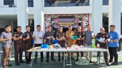 Kejaksaan Negeri Simalungun Musnakan Barang Bukti dari 106 Perkara Berkekuatan Hukum Tetap