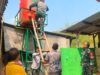 Air Bersih untuk Warga, Satgas TMMD ke-129 Pasang Toren di RT 07