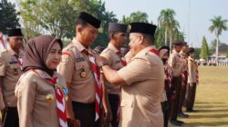 Pramuka OKI Didorong Jadi Kader Pemimpin dan Pelopor Pencegahan Karhutla