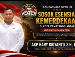 Penghargaan KPKM-RI: AKP Hary Isdyanto Dinobatkan sebagai Sosok Esensial Kemerdekaan di Kota Pematangsiantar