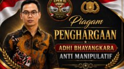 KPKM RI: Penghargaan Adhi Bhayangkara Anti-Manipulatif untuk AKP Sandi Riz Akbar, Simbol Integritas Penegakan Hukum