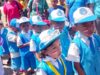 TK Negeri Oeleu Kembali Berpartisipasi Meriahkan HUT ke-81 RI Lewat Gerak Jalan Antar TK se-Kecamatan Toianas