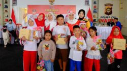 Semarak HUT ke-81 RI, Polres OKI Gelar Jalan Santai dan Beragam Lomba Tradisional