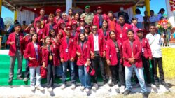 Jas Merah Simbol Kebesaran Universitas Muhammadiyah Kupang Kembali Mewarnai Lapangan Upacara Kecamatan Amanatun Selatan