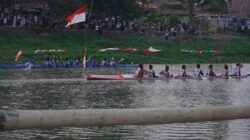 Lomba Bidar dan Permainan Tradisional Meriahkan HUT ke-81 RI di OKI