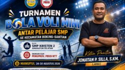 Manufui Cup 2026 Segera Bergulir, 15 TIM Voli Pelajar SMP Siap Adu Kekuatan di Santian-Boking