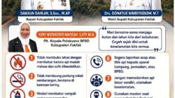 Bupati Fakfak Keluarkan 10 Imbauan Cegah Karhutla, Warga Diminta Tak Bakar Hutan dan Lahan