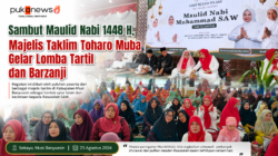 Sambut Maulid Nabi 1448 H, Majelis Taklim Toharo Muba Gelar Lomba Tartil dan Barzanji