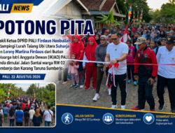 Jaga Kekompakan, RW 02 Sumberjo Kompak Senam dan Jalan Santai Bersama Wakil Ketua DPRD PALI Firdaus Hasbullah
