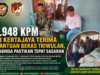 1.948 KPM di Kertajaya Terima Bantuan Beras Triwulan, Babinsa Pastikan Tepat Sasaran