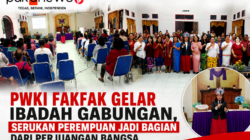 PWKI Fakfak Gelar Ibadah Gabungan, Serukan Perempuan Jadi Bagian dari Perjuangan Bangsa