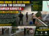 Babinsa Koramil 402-03/SP Padang Bersama Tim Gabungan Padamkan Karhutla di Desa Simpang Empat