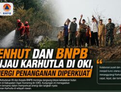Menhut dan BNPB Tinjau Karhutla di OKI, Sinergi Penanganan Diperkuat