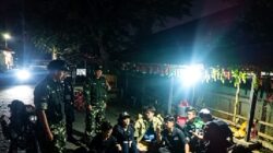 Patroli Malam Gabungan Antisipasi Tawuran dan Kejahatan Jalanan, Danramil: Awasi Anak-anak
