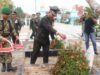 HUT ke-81 TNI, Kodim 0402/OKI Tabur Penghormatan di TMP Keusuma Negara