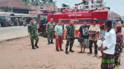 Kodim 0402/OKI Salurkan Air Bersih untuk Warga Desa Pelabuhan Dalam