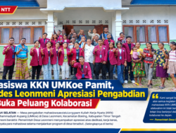 Mahasiswa KKN UMKoe Pamit, Pemdes Leonmeni Apresiasi Pengabdian dan Buka Peluang Kolaborasi